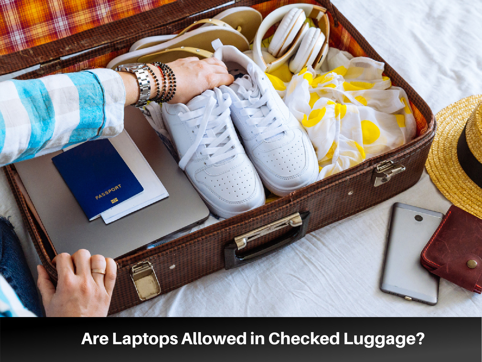 Ist die Aufbewahrung Ihres Laptops im aufgegebenen Gepäck sicher?