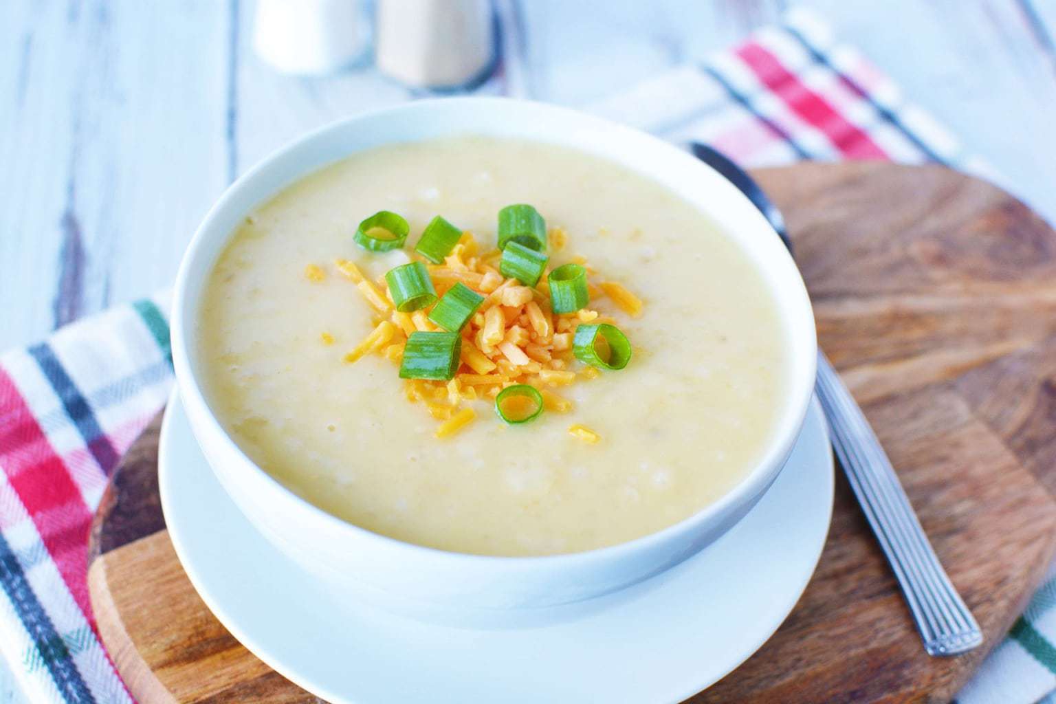 Slow Cooker Potato Soup Made With Tater Tots - Perfect For Leftovers!