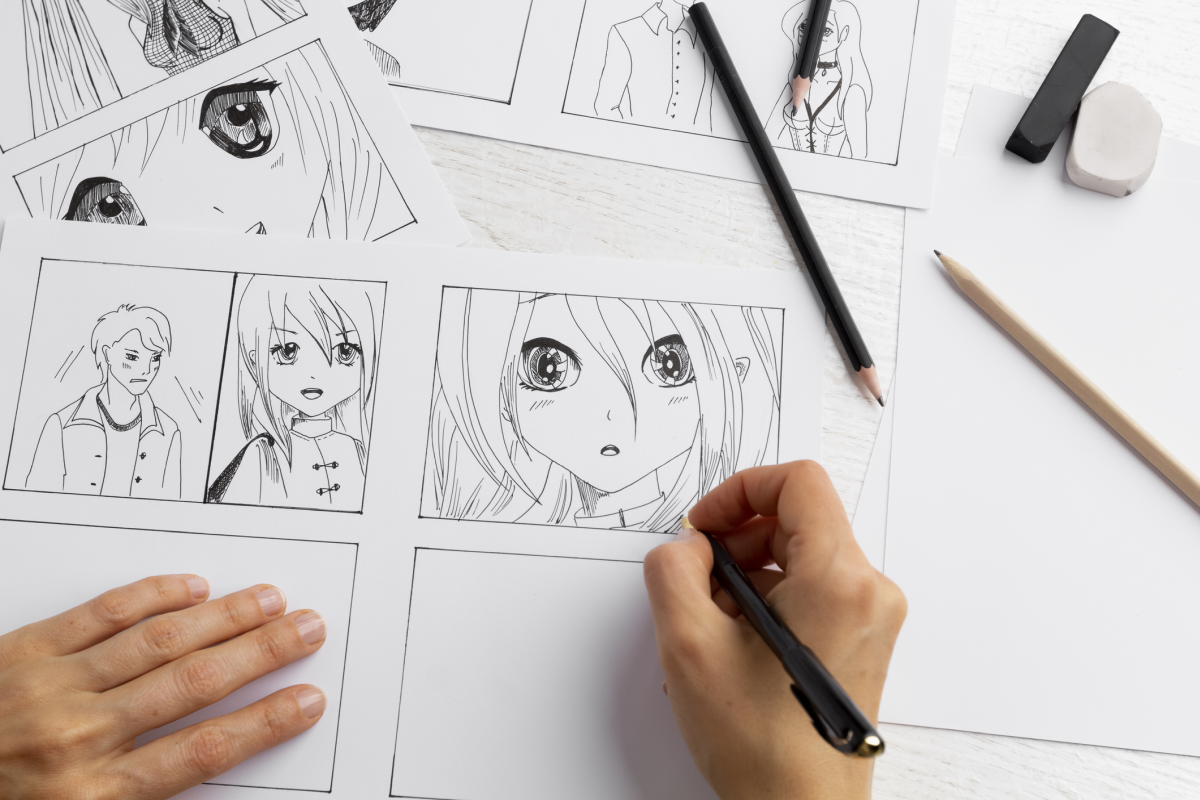15 Cara Mudah Menggambar Proyek Anime